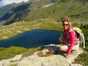 32 Dall'alto il Lago grande di colore blu